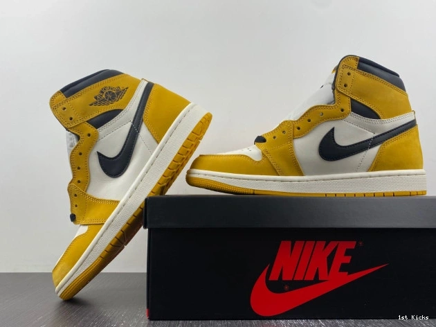 1st Kicks High Yellow DZ5485- 1 Air 745 Ochre OG Comfortable Jordan 1121